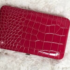 A771-O • Hananel Frame Wallet with Checkbook Holder